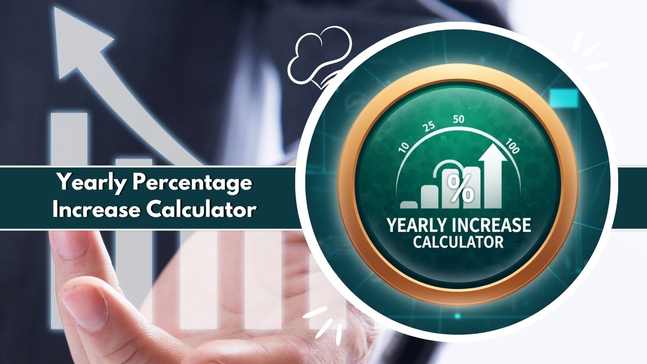 Yearly Percentage Increase Calculator