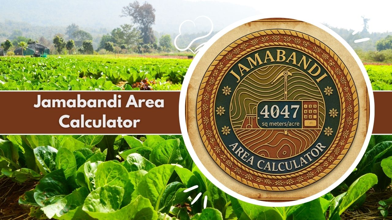 Jamabandi Area Calculator
