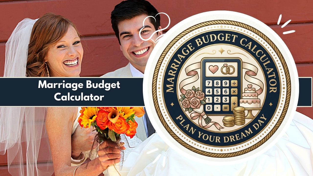 Marriage Budget Calculator