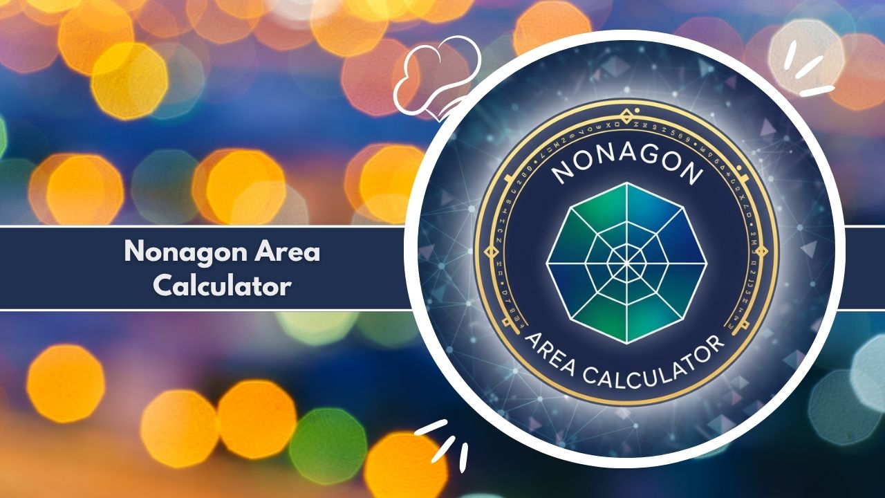 Nonagon Area Calculator