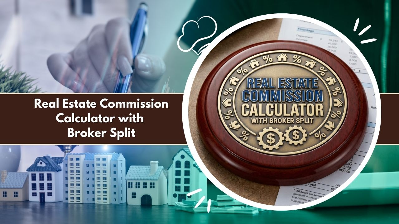 Real Estate Commission Calculator with Broker Split