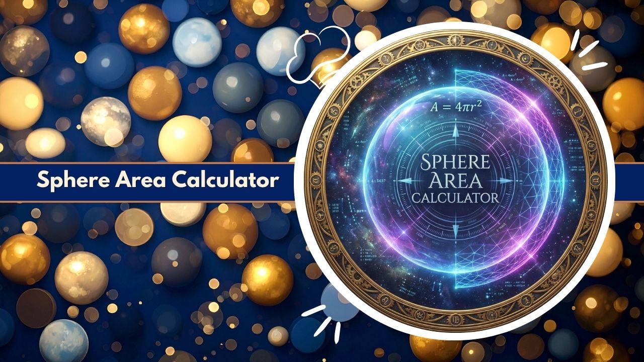 Sphere Area Calculator