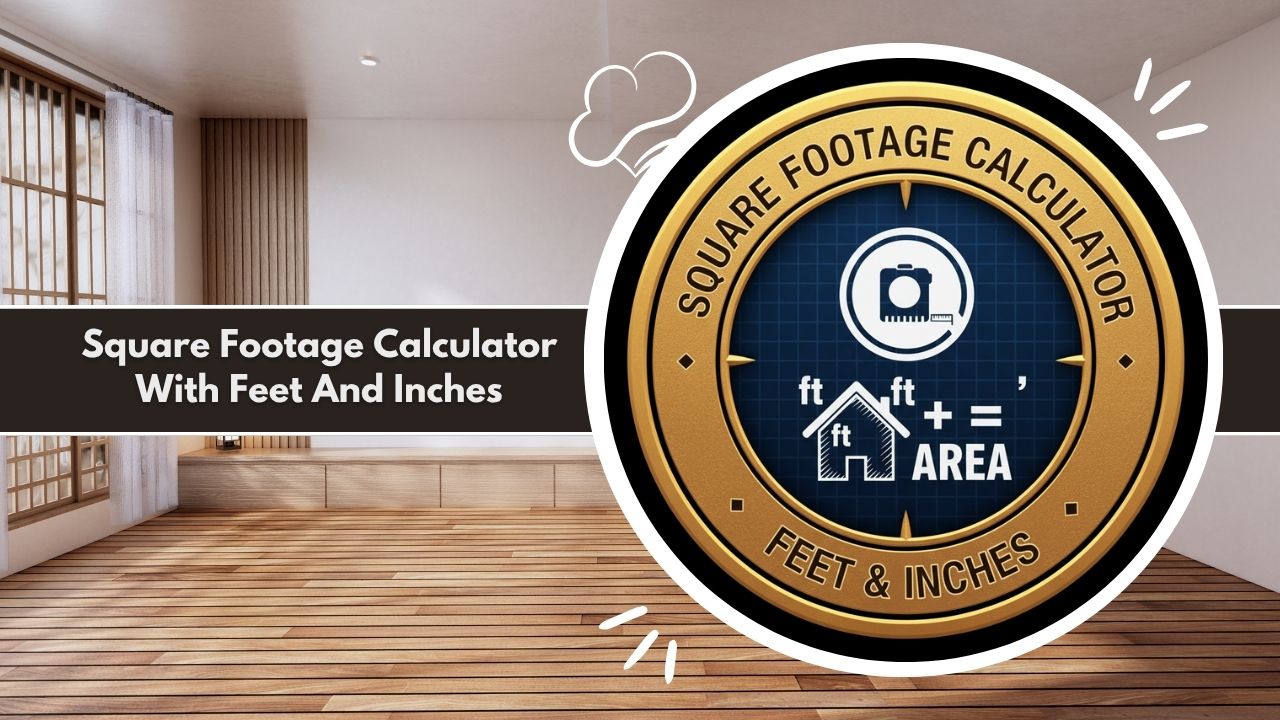 Square Footage Calculator With Feet And Inches