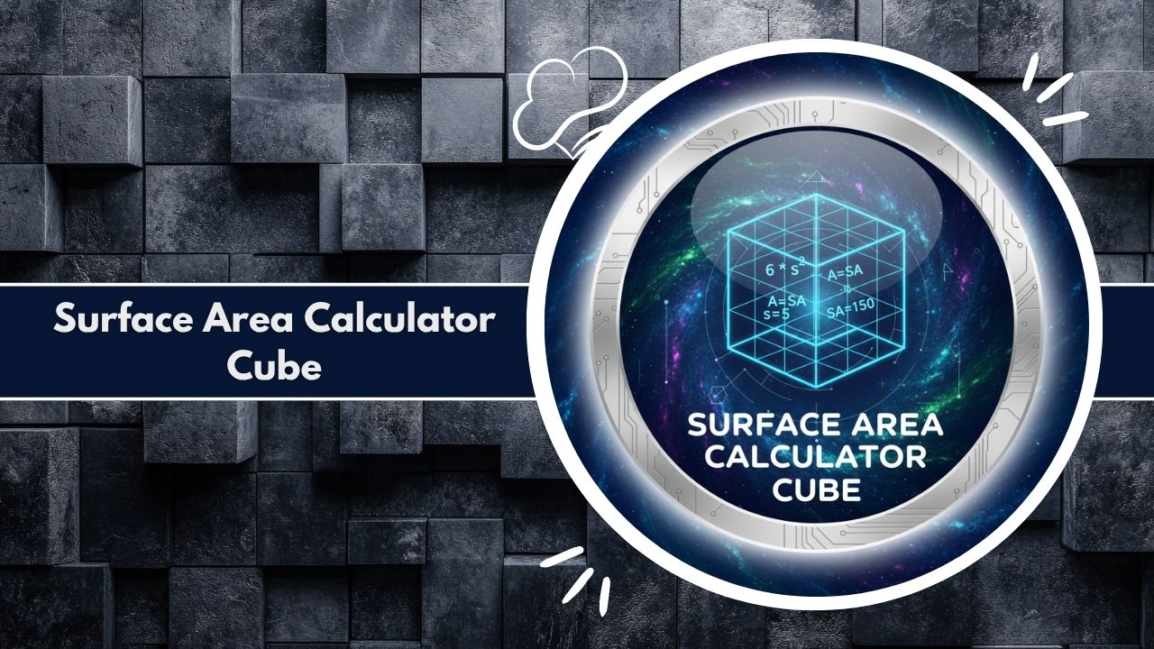 Surface Area Calculator Cube